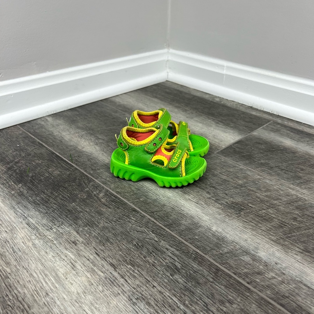 Crocs Baby Green Sandals‎